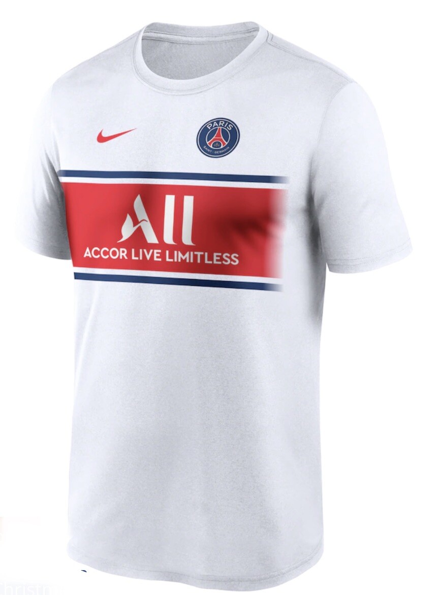 Nike Paris Saint-Germain ホワイトシャツ PSG Nike UCL優勝記念 TRIOMPHE Tシャツ 2025 - ホワイト
