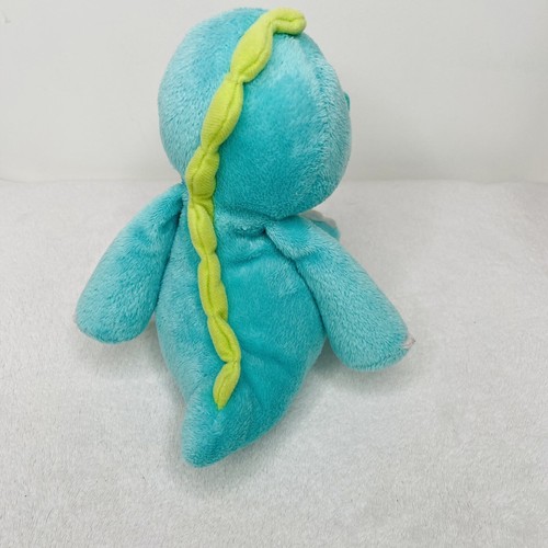 Carters 11” Mint Green Dinosaur Dragon Stuffed Animal Toy Lovey Plush - Picture 3 of 6