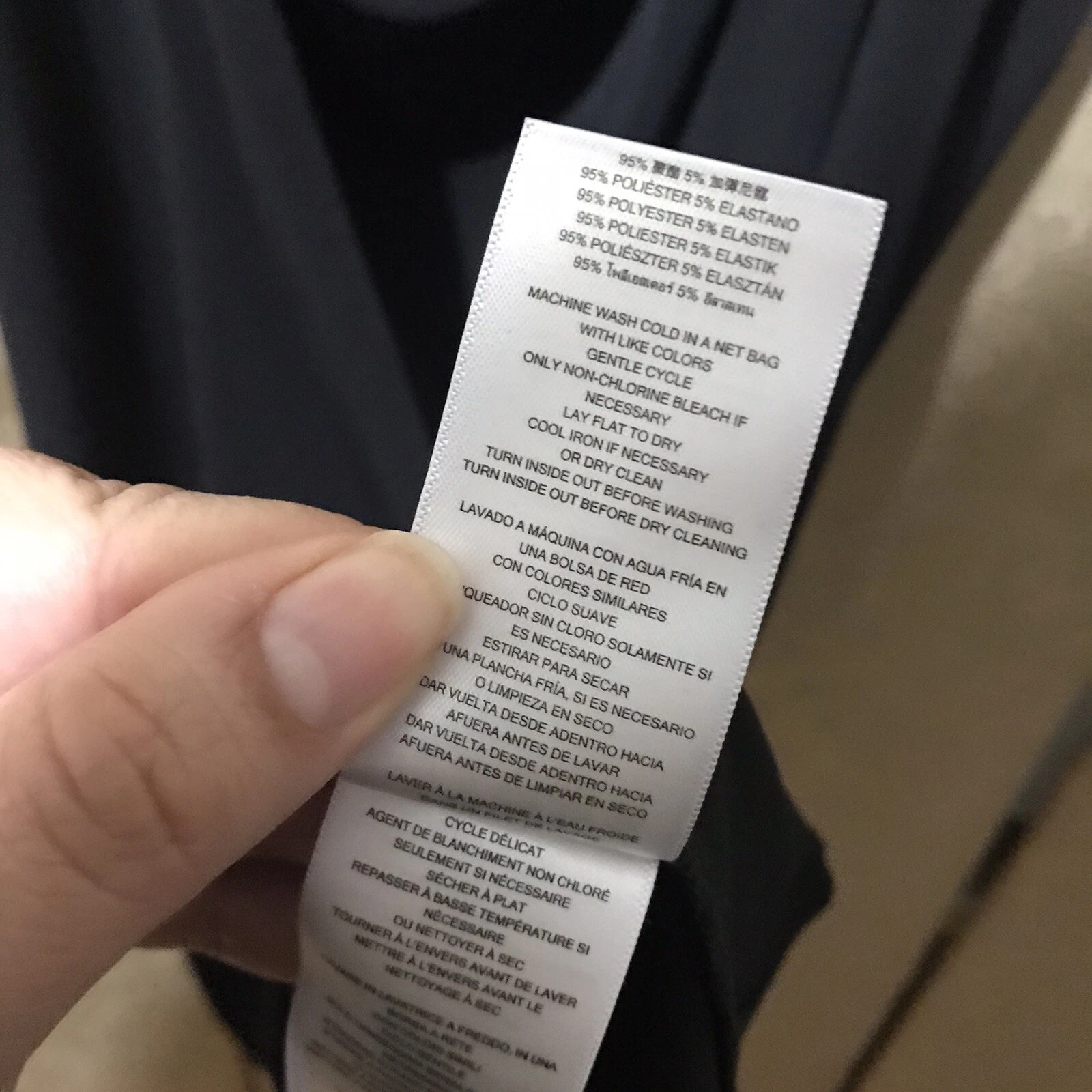 Abito classico elasticizzato Michael Kors nuovo con etichetta nero oro ferramenta monospalla taglia 0X