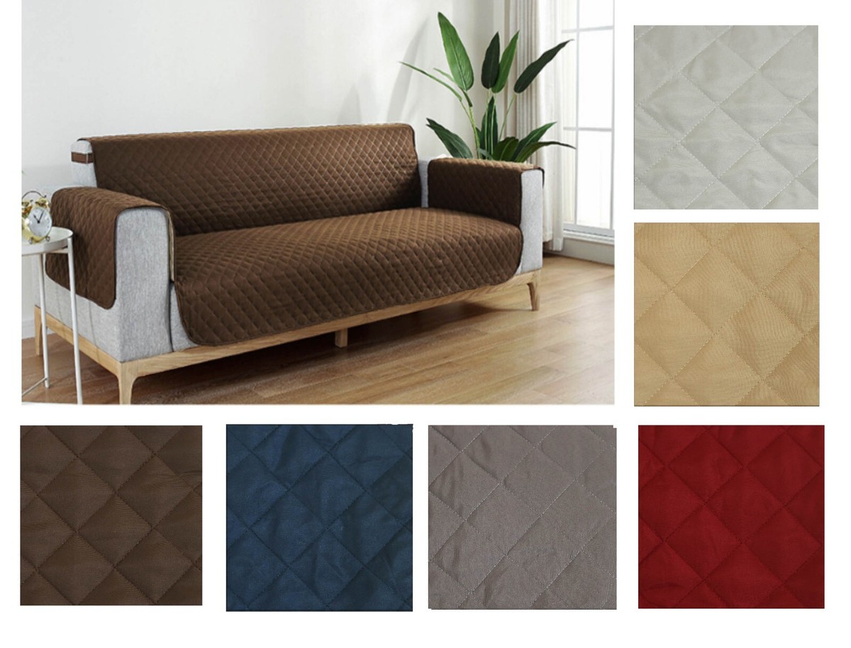 Copribracciolo Per Poltrona Reclinabile - Trapuntato Antiscivolo, Lavabile (55x200 Cm) - Foto 5