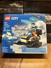 Brand New In Box LEGO CITY: Arctic Explorer Snowmobile (60376)
