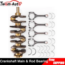 Crankshaft Connecting Rod & Main Bearing For Toyota Camry Rav4 Matrix Scion 2.4L
