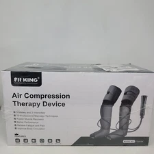 Fit King Air Compression Circulation Leg Calf Foot Therapy Massager FT-012A  NEW