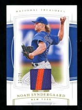 2020 Panini National Treasures Noah Syndergaard Patch Holo Gold #59 /25 FX1079