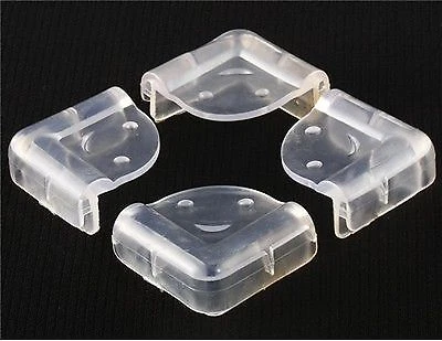 Glass table top edge protector baby