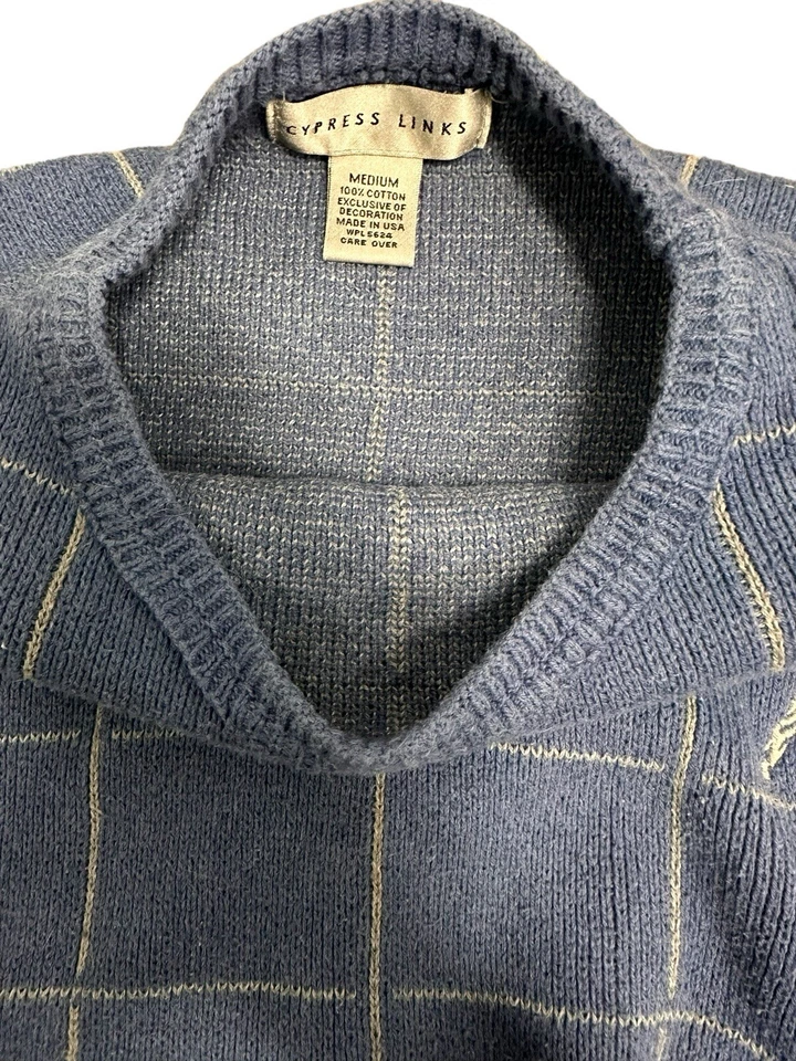 Suéter vintage Cypress Links Golf Wear talla M Foto 3 de 4