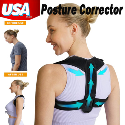 Back Brace for Clavicle Support and Providing Pain Relief from Neck Shoulder