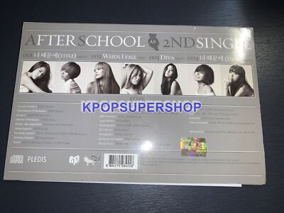 After School 2nd Single Album 너때문에 CD Great Cond. K-POP KPOP