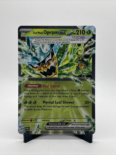 Teal Mask Ogerpon ex 025/167 Sv06: Twilight Masquerade Holo