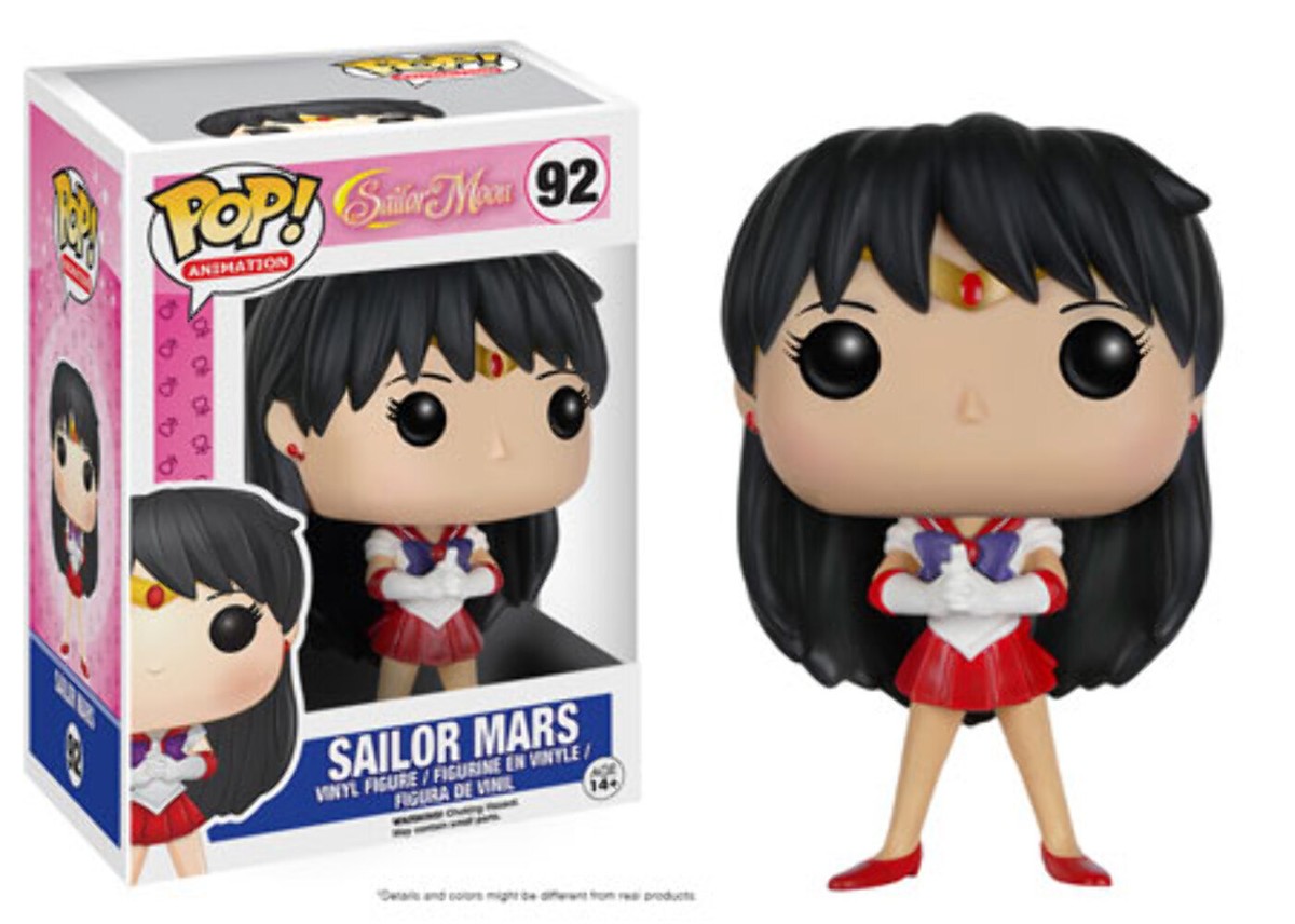 Funko POP! Animation: Sailor Moon - Sailor Mars (Damaged Box