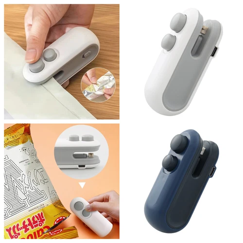 2 in 1 Magnetic Mini Auto Heat Sealer Rechargeable Snack Bag Sealer Machine 2024 - Picture 3 of 18