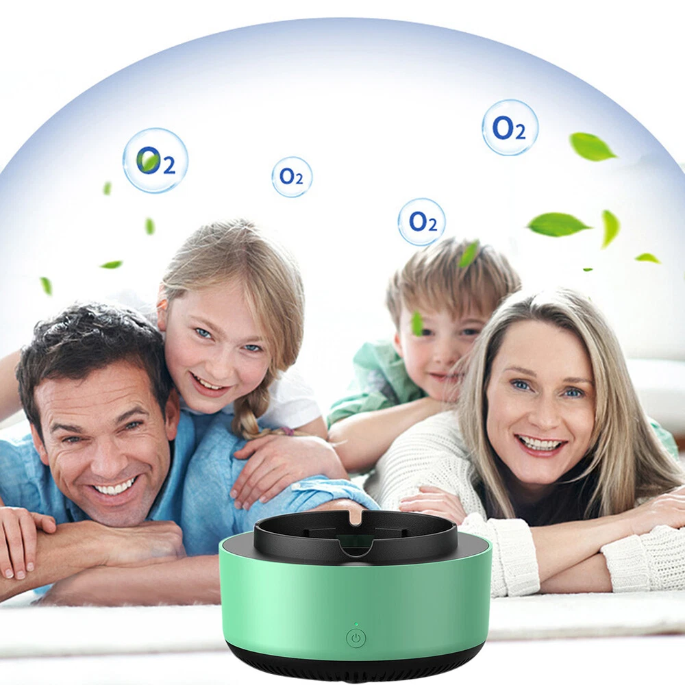 Air Purifier Multipurpose Ashtray Air Purifier Detachable for Indoor Home Office