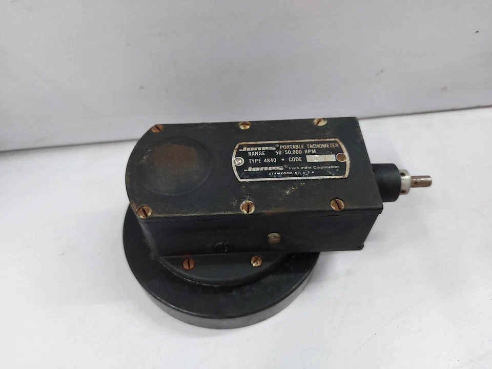 Jones 4840 Portable Tachometer 50-50,000 RPM - Image 3 of 4