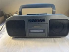 Realistic SCR-203 Am/FM Stereo Cassette Radio Boombox. **See Description**