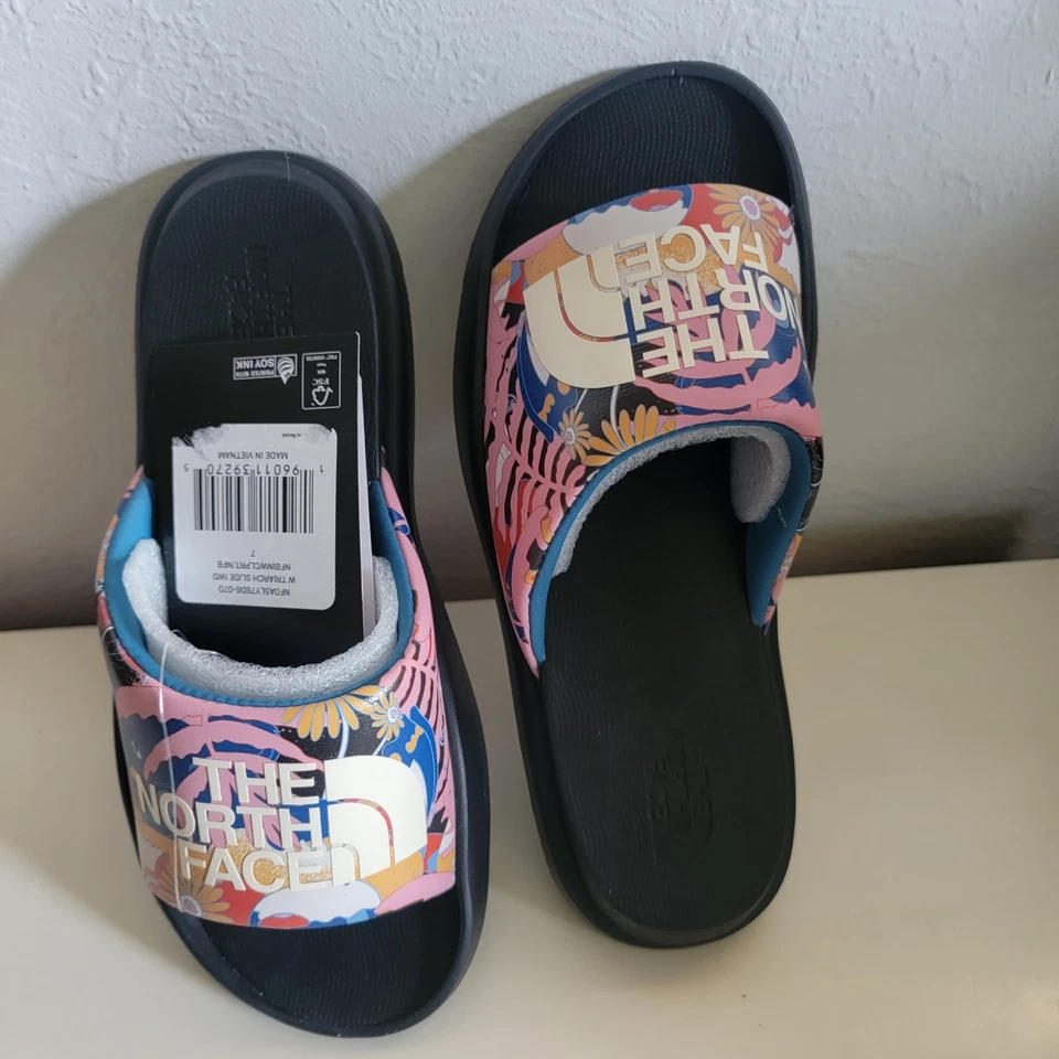 Sandalias The North Face Slide Estampado Triarca TNF Internacional Mujer Talla US 7 Foto 3 de 4