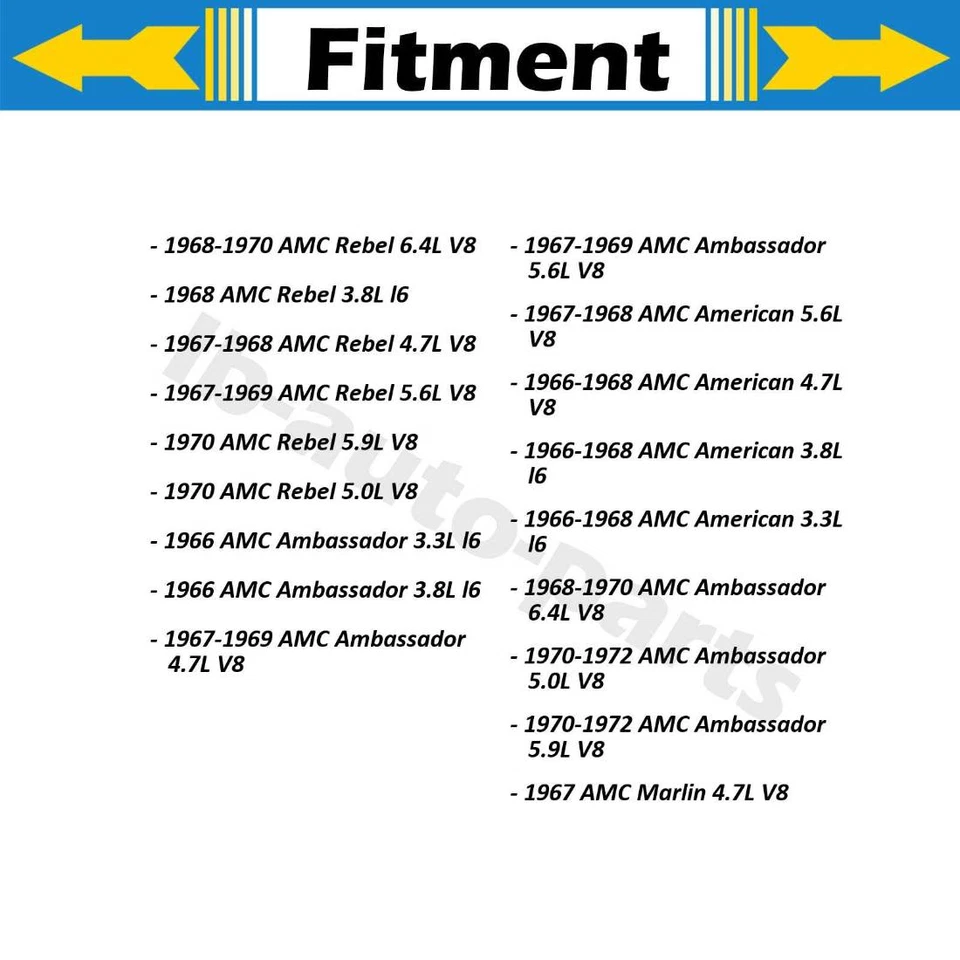 Manguera hidráulica de freno de primera parada para AMC Ambassador 1966-1972 4X Dorman Foto 2 de 4