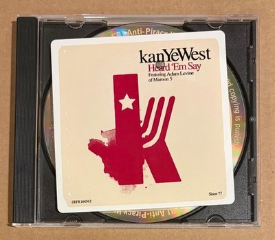 Kanye West - Heard 'Em Say RARE promo only CD single w/ radio