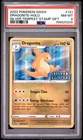 Pokemon Dragonite Holo Silver Tempest 131/195 Stamp Gift PSA 8