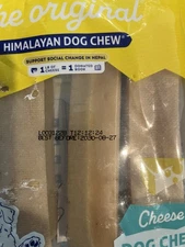 Himalayan Pet Supply Himalayan Dog Chew Original Yak Cheese, Mixed Size 3 Count