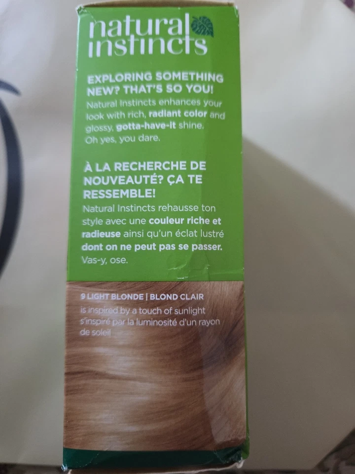 Clairol Natural Instincts cabelo com óleo de coco aloe zero amônia - Imagem 2 de 4