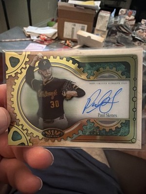 2026 Topps Tier One Paul Skenes Machined Signatures Auto 11/25