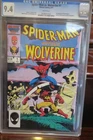 SPIDER-MAN versus WOLVERINE #1 (Marvel, 1987) CGC Graded 9.4