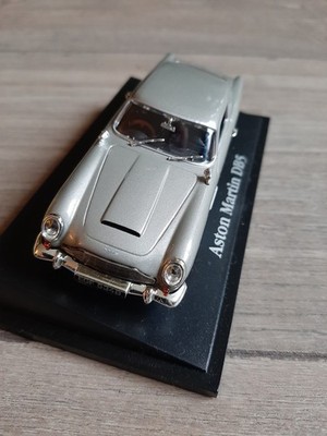 Aston Martin DB5 1:43 Atlas Editions Classic British Sports Cars   Silber   OVP