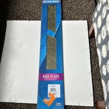 Schlage bright brass kick plate  6&rdquo;x34&rdquo;