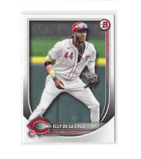 2025 Bowman Baseball Elly De La Cruz Card/#44/Reds