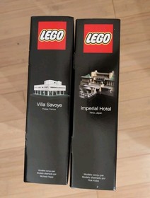 LEGO 21017 Architecture Imperial Hotel Lego 21014 Villa Savoye Brand New Sealed