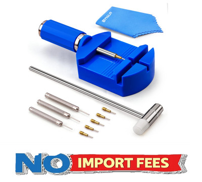 BYNIIUR Watch Link Removal Tool Kit, Watch Band Strap Chain Pin Remover Repair T