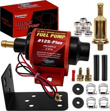 Universal 12 Volt Electric Fuel Pump 5-9 PSI, 35GPH, Super 12S Plus for Gasoline