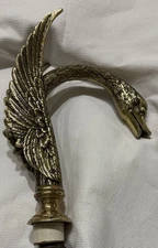Vintage Phylrich / Sherle Wagner Swan Faucet Brass Gold - Sink Nozzle Fixture