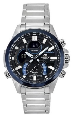 Casio EDIFICE Smartphone Link BLUETOOTH Alarm Timer ECB-30DB-1A 100M Mens Watch