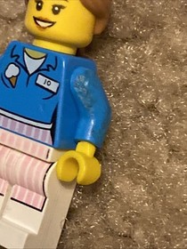 LEGO MOVIE MINIFIGURES- ICE CREAM MIKE tlm031 & Jo tlm032 W/CARDIO CARRIE tlm033