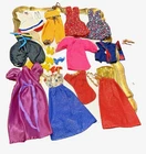 VINTAGE CLONE BARBIE FRANCIE DOLL SIZE CLOTHING & SHOES SUPERSTAR ERA CHINA LOT