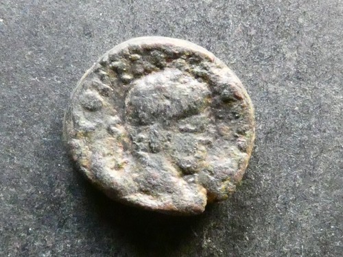 T3.30. Roman Provincial, Caracalla, Mesopotamia, Rhesaena, AE14. - Picture 2 of 2