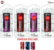 Royal Vendors - Coca Cola Energy Variety Pack - 12 oz Can Vend Label