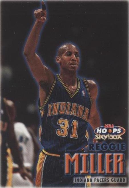 1999-00 Skybox NBA Hoops - Reggie Miller #16 - 1 of 2
