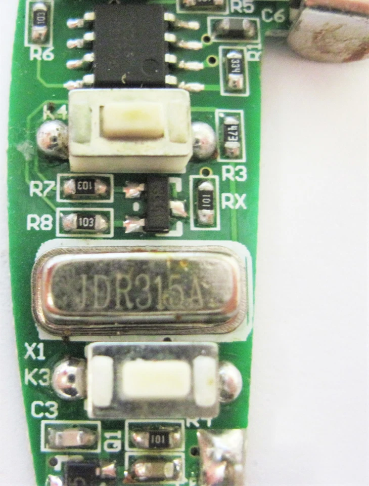 Vision 1877526 1527C keyless entry car starter key fob clicker control 315 MHz - Image 3 of 4