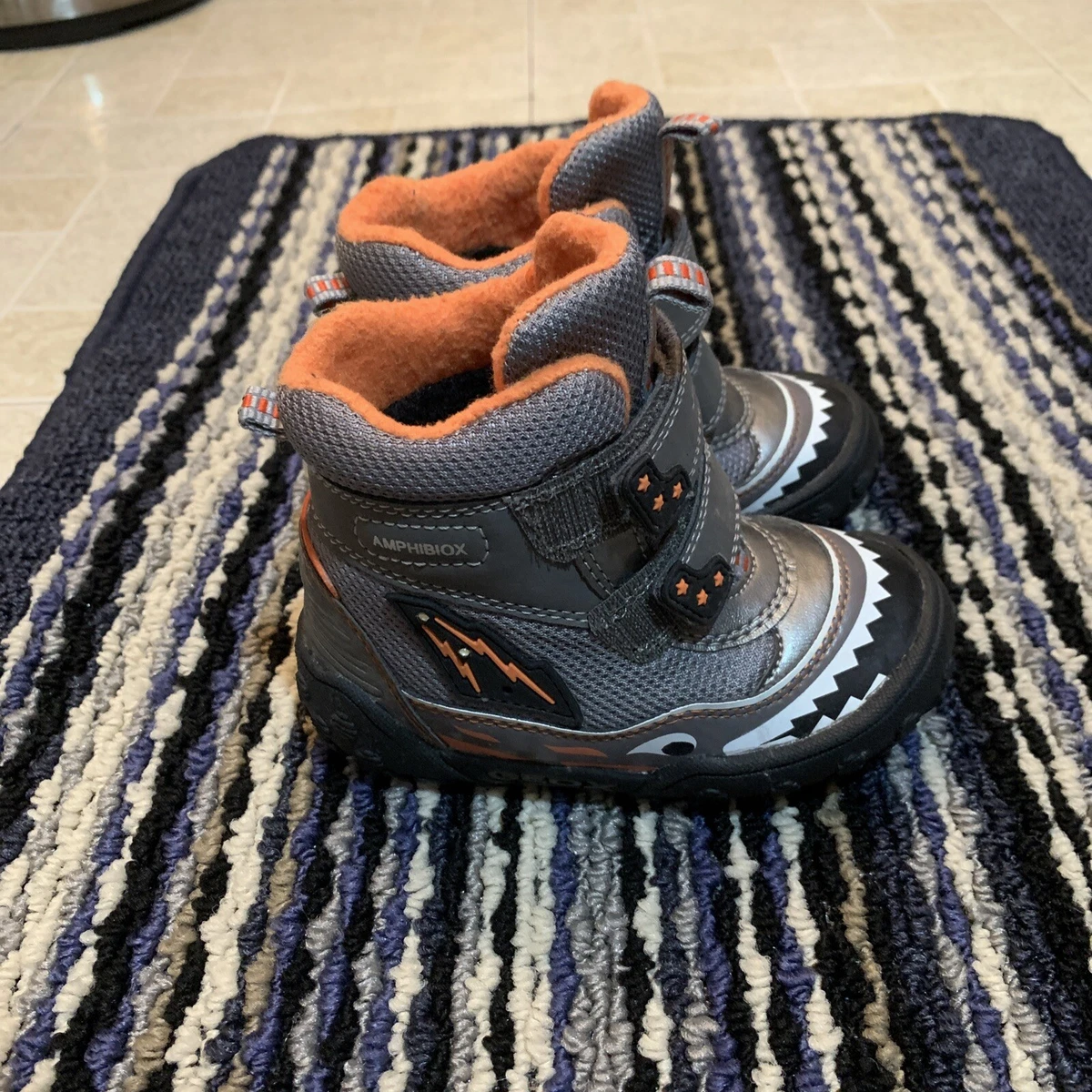 Geox little kids snow boots 6.5K EUC eBay