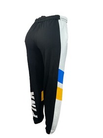 Victoria's Secret Pink Everyday Lounge Campus Pants Colorblock/Multicolor NWT