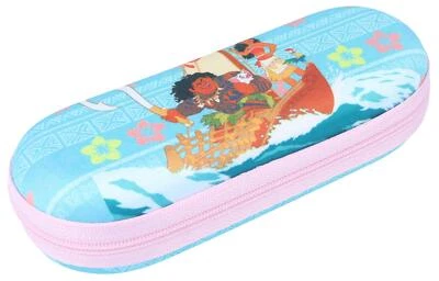 KINDLER ETUIS Brillenetui aus hochwertigem Stoff "Vaiana" für Kinder mit Reißverschluss NEU