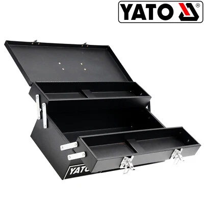 YATO Coffre à Outils En Acier 460mm 200mm 180mm - Photo 1/2