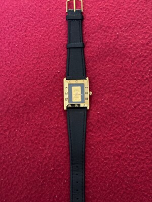 1G 24K GOLD CREDIT SUISSE INGOT QUARTZWOMEN WATCH.NOS | eBay UK