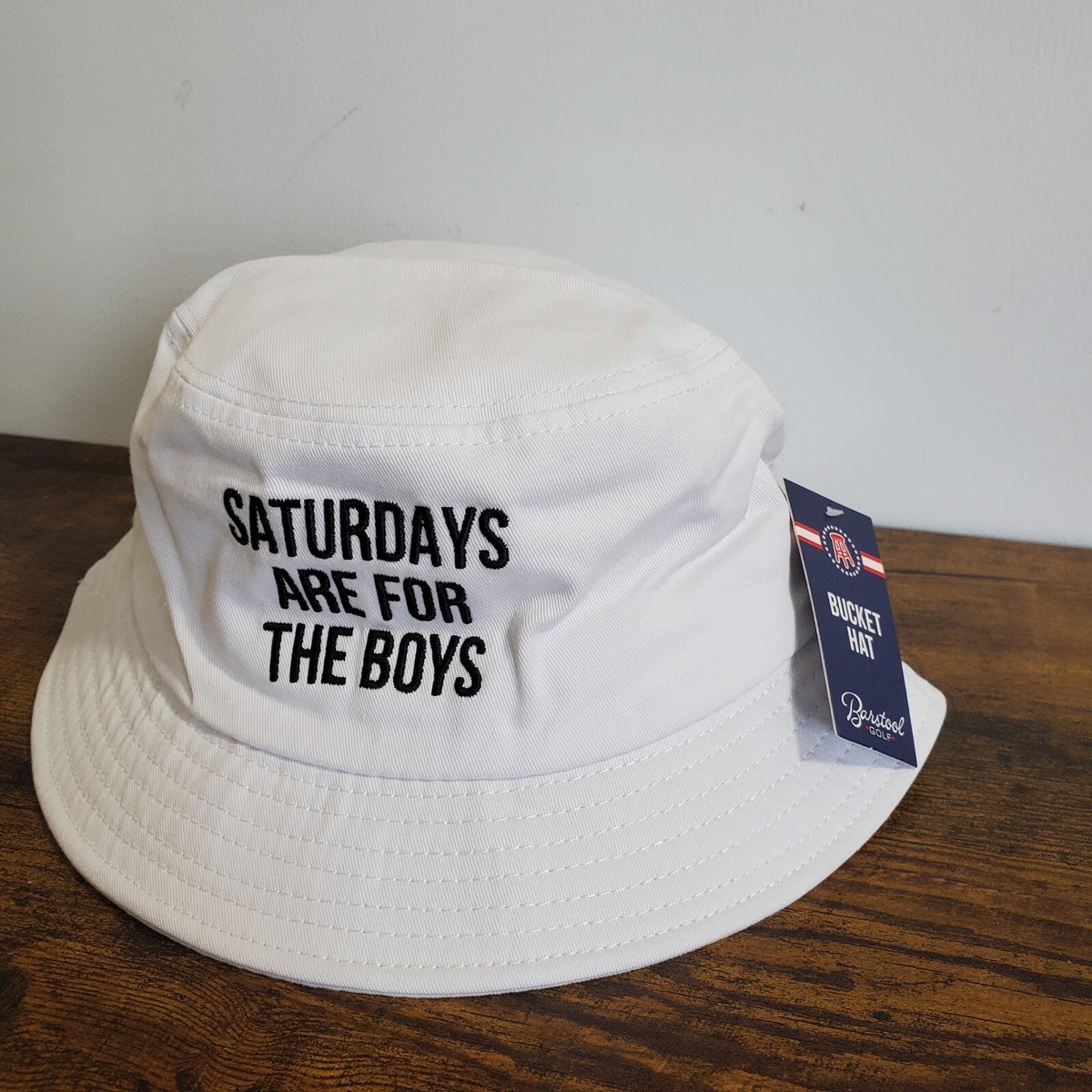Barstool Sports Fore Play Saturday Is For The Boys Golf White