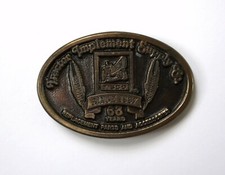 Tractor Implement Supply Co Tisco Tractor Farming Parts Brass Belt Buckle NEW