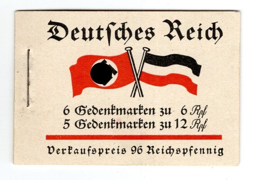 Dr-Zusdr. Stamp Booklet MH32.1 With Wide Clip MNH Unstamped (Ca