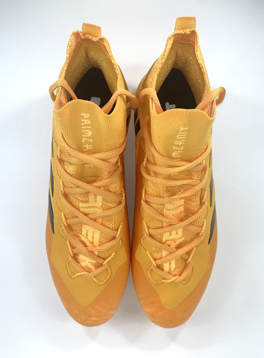 adidas Freak Ultra Primeknit Boost Football Cleats Yellow  display picture 3