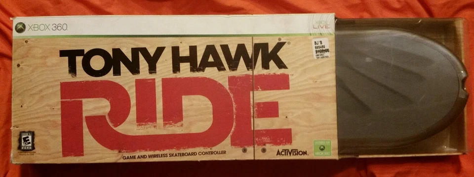Playstation 3 Xbox 360 Tony Hawk Ride Game and Wireless Skateboard Controller - Image 3 of 3